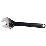 18 Inch Adjustable Wrench Drop Forged Carbon Steel Adjustable Spanner Wide Open Jaw Adjustable Wrench, Black Oxide Finish - Fab Heavy Parts