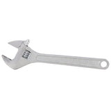18 Inch Adjustable Wrench Drop Forged Carbon Steel Adjustable Spanner Wide Open Jaw Adjustable Wrench, Chrome Plated Polished Finish - Fab Heavy Parts