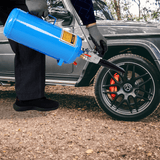 1.8Gal/7L Air Tire Bead Seater Blaster 120 PSI Handheld Bead Bazooka Portable Inflator Tool 85 - 116 PSI Operating Pressure - Fab Heavy Parts