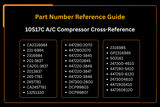 10S17C A/C Compressor 231-6984 2316984 Fits for Caterpillar CAT Engine 3054 3054T 3064 3066 3126 Excavator 312C 315C 318C 320C 322C 307D 313D
