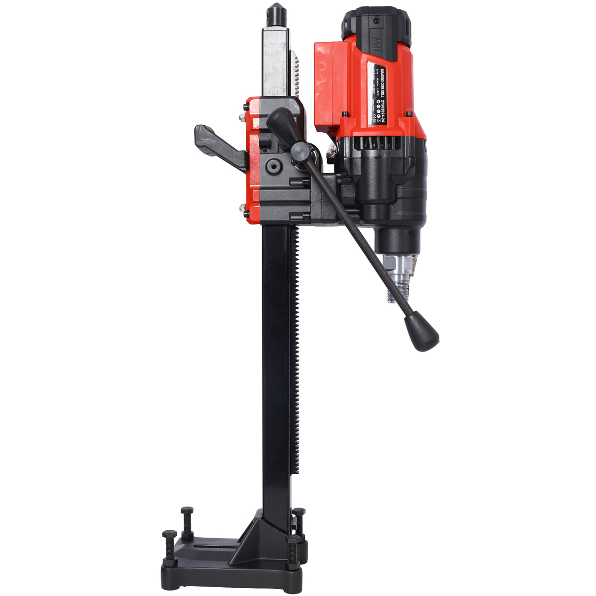 Diamond Core Drilling Machine Wet&Dry Drill Rig with Stand 700RPM Speed 9.4in Diameter 3200W