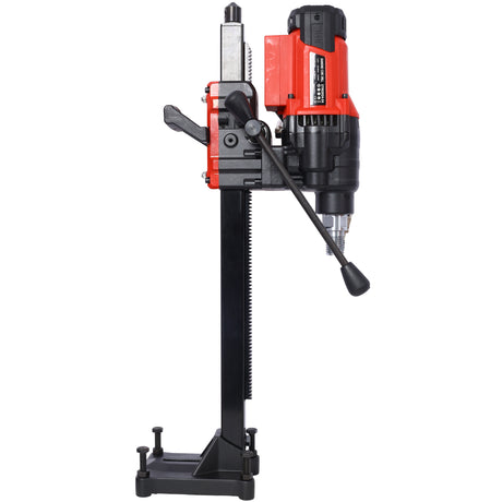 Diamond Core Drilling Machine Wet&Dry Drill Rig with Stand 700RPM Speed 9.4in Diameter 3200W