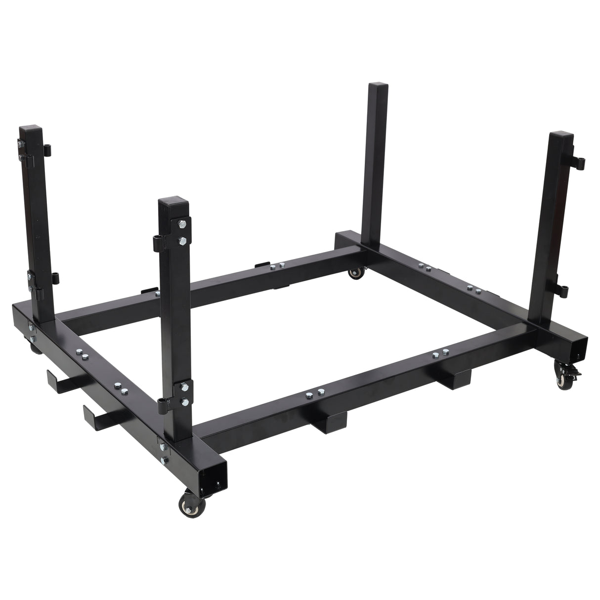Door Hanger Storage Rack Bracket Holder for 1987-2023 Jeep Gladiator JT & Wrangler JK JKU JL JLU TJ YJ JKU Removable Stand Cart Sliding for 2/4 Door