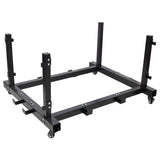 Door Hanger Storage Rack Bracket Holder for 1987-2023 Jeep Gladiator JT & Wrangler JK JKU JL JLU TJ YJ JKU Removable Stand Cart Sliding for 2/4 Door