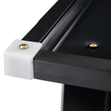 3 x 3 FT Outdoor Storage Shed with Single Lockable Door Metal Steel--Dark Gray