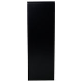 Package Delivery Box 14'' x 11.3'' x 42'' Galvanized Steel Parcel Mailbox w/ Code Lock & Mounting Hardware--Black and White