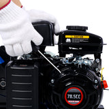 Gas-Powered 4-Cycle 2-in-1 Tiller and Cultivator 78.5cc with Handle 18IN Till Width EPA Complaint