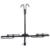 2 Bike Carrier Platform Hitch Rack Bicycle Rider Mount Fold Receiver 2' - Black - Fab Heavy Parts