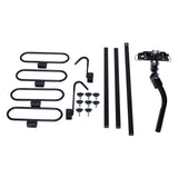 2 Bike Carrier Platform Hitch Rack Bicycle Rider Mount Fold Receiver 2' - Black - Fab Heavy Parts