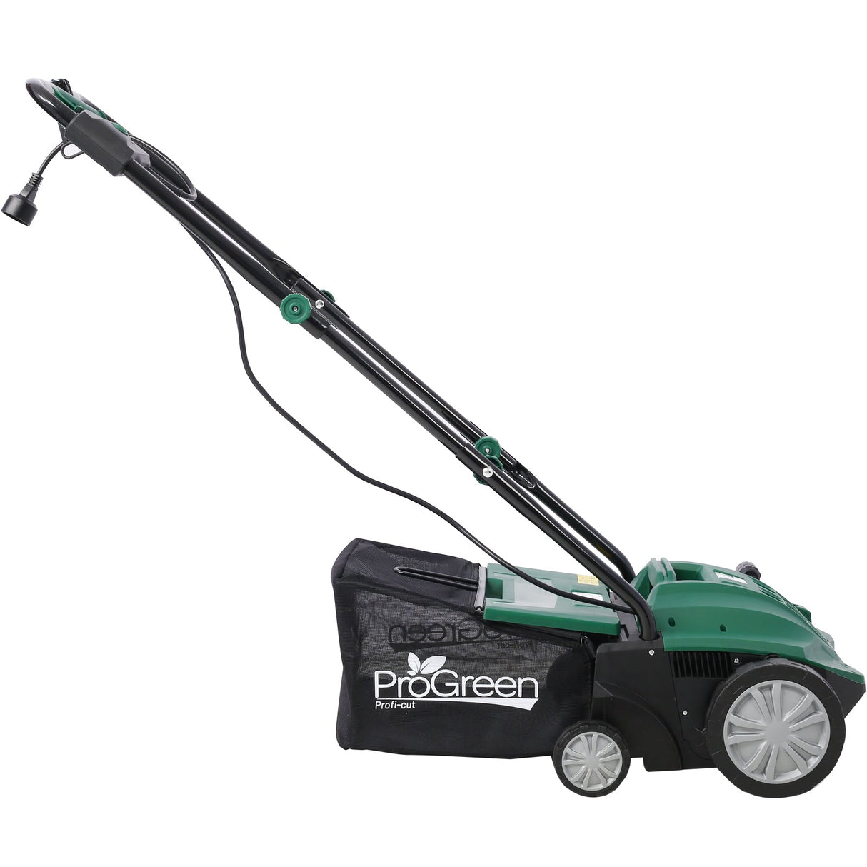 2 - in - 1 13Inch Electric Dethatcher Scarifier 12 Amp with Removable Collection Bag Extra Large 31.7QT - Fab Heavy Parts