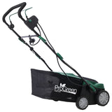 2 - in - 1 16Inch Electric Dethatcher Scarifier 15 Amp with Removable Collection Bag Extra Large 58QT - Fab Heavy Parts
