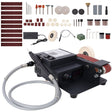 2 - in - 1 Belt Sander 350W Dual Motor Rotary Desktop Polisher - Fab Heavy Parts