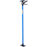 2 Pack Adjustable Support Pole Steel 3rd Hand System Rod for Jacks Cargo Bars Drywalls Cabinet Jacks for Installing Cabinets Extends from 45 to 114 Inch with Carrry Bag - Blue - Fab Heavy Parts