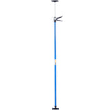 2 Pack Adjustable Support Pole Steel 3rd Hand System Rod for Jacks Cargo Bars Drywalls Cabinet Jacks for Installing Cabinets Extends from 45 to 114 Inch with Carrry Bag - Blue - Fab Heavy Parts