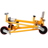 2 Pack Heavy Duty Furniture and Crate Mover Industrial Machinery Mover - Yellow - Fab Heavy Parts