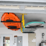 2 Pack Kayak Ceiling Storage Rack Overhead Garage Hanger Adjustable Heavy Duty Ceiling Mount Storage Rack - Fab Heavy Parts