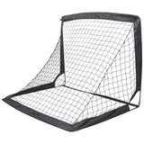 2 Pack Pop Up Soccer Goals Portable Soccer Nets for Kids Youth Adults Outdoor Soccer Goal Set - Black - Fab Heavy Parts