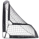 2 Pack Pop Up Soccer Goals Portable Soccer Nets for Kids Youth Adults Outdoor Soccer Goal Set - Black - Fab Heavy Parts