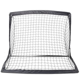 2 Pack Pop Up Soccer Goals Portable Soccer Nets for Kids Youth Adults Outdoor Soccer Goal Set - Black - Fab Heavy Parts
