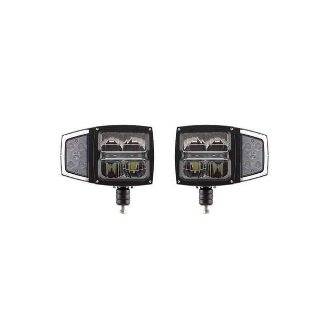2 Pairs 38W Snowplow Driving Light 270710 for Strands EW4010 ECCO - Fab Heavy Parts