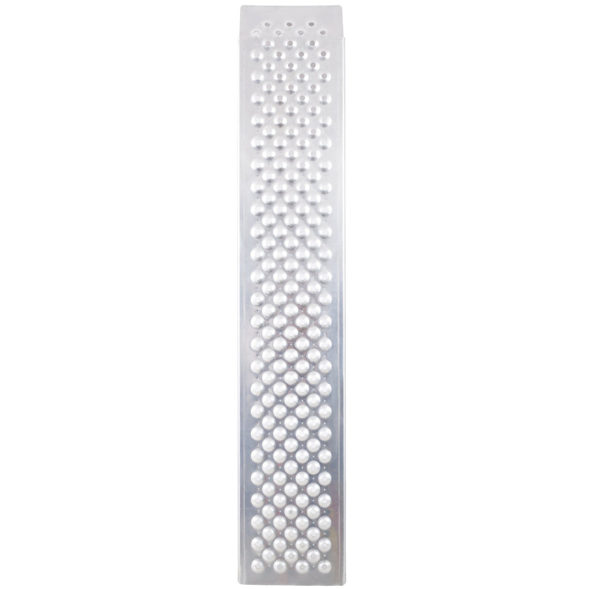 2 PCS 4FT Aluminum Shed Ramps Four Wheeler 880 Lbs Capacity - Silver - Fab Heavy Parts