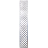 2 PCS 4FT Aluminum Shed Ramps Four Wheeler 880 Lbs Capacity - Silver - Fab Heavy Parts