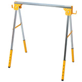 2 PCS Adjustable Height Sawhorse Folding Portable Steel Sawhorse for Garage Workshop Fully Assembled - Fab Heavy Parts