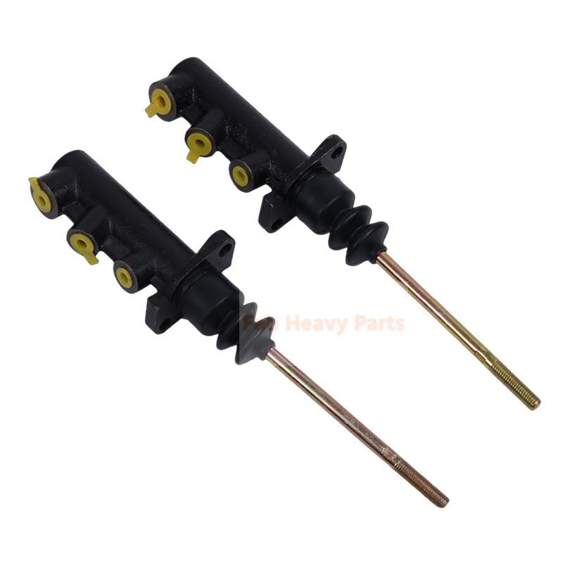 2 Pcs Brake Master Cylinder 15/920110 15/910800 for JCB Backhoe Loader 3CX 4C 4CN 4CX - Fab Heavy Parts