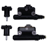 2 PCS Brake Master L25419 y 2 PCS Cilindro de esclavos A51976 G109413 para el caso 450B 480 480B 480D 580 580B