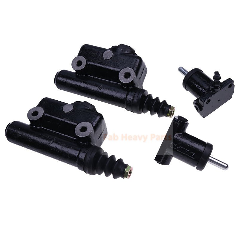 2 Pcs Brake Master L25419 & 2 Pcs Slave Cylinder A51976 G109413 for Case 450B 480 480B 480D 580 580B - Fab Heavy Parts