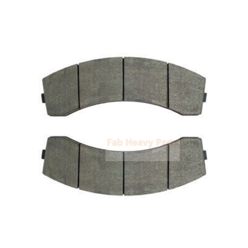 2 PCS Brake Pad AK1553 9058890 15501591 15266825 for Terex Truck TR100 - Fab Heavy Parts