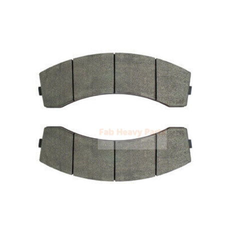 2 PCS Brake Pad AK1553 9058890 15501591 15266825 for Terex Truck TR100 - Fab Heavy Parts