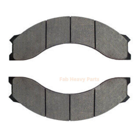 2 PCS Brake Pad SW454196 15273421 11709020 11707778 for Volvo Off Road A25D A25E A35D - Fab Heavy Parts