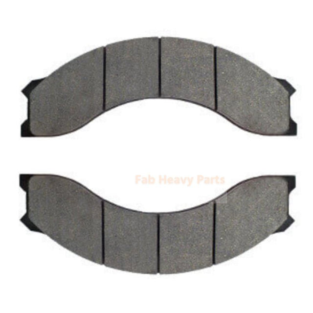 2 PCS Brake Pad SW454196 15273421 11709020 11707778 for Volvo Off Road A25D A25E A35D - Fab Heavy Parts