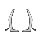 2 PCS Fang Light B0801 - 03201CL for Kawasaki UTV Teryx KRX 1000 2020 - 2023 - Fab Heavy Parts