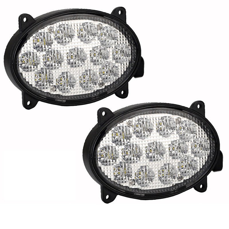 2 PCS Floodlamp RE180613 RE271574 Fits for John Deere Tractor 8120 8220 8320 8420 8530 9230 9330 9430 9620 - Fab Heavy Parts
