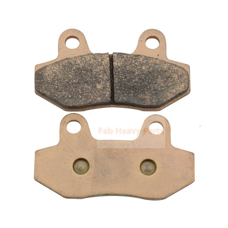 2 PCS Heavy Duty Copper Brake Pad for Moped Scooter