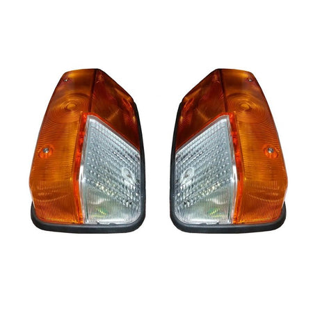 2 PCS Lamp 22W - 06 - 12310 22W - 06 - 12320 Fits for Komatsu Loader WA100 - 1 WA120 - 1 WA150 - 1 WA180 - 1 WA250 - 1 WA400 - 1 WA470 - 1 - Fab Heavy Parts