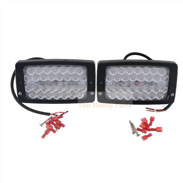 2 PCS LED Flush Mount Light AZ41570 Fits for John Deere Combine 1450 1550 2054 2056 2058 2064 2066 2258 2264 2266 - Fab Heavy Parts