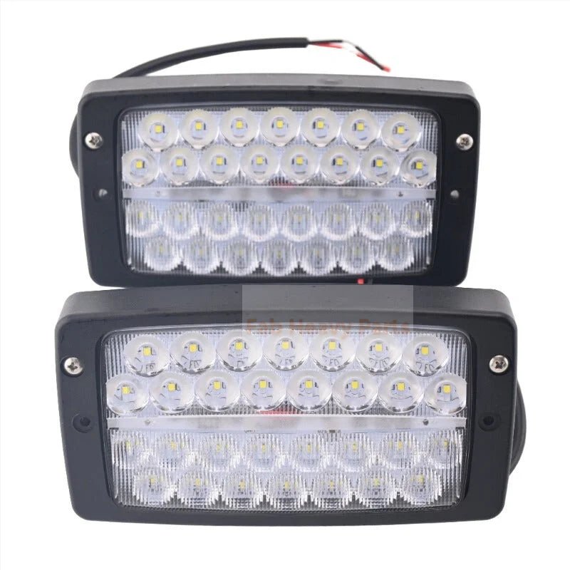 2 PCS LED Flush Mount Light AZ41570 Fits for John Deere Combine 1450 1550 2054 2056 2058 2064 2066 2258 2264 2266 - Fab Heavy Parts