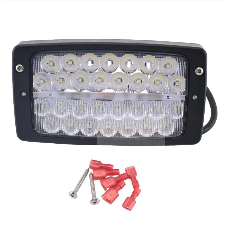 2 PCS LED Flush Mount Light AZ41570 Fits for John Deere Combine 1450 1550 2054 2056 2058 2064 2066 2258 2264 2266 - Fab Heavy Parts