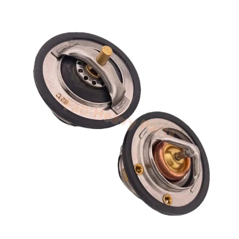 2 PCS Thermostat 8976020483 8 - 97602048 - 3 Fit Isuzu 6HK1 6HH1 6HE1 Engine - Fab Heavy Parts