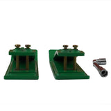 2 Pcs Tractor Bucket Protector Ski Edge Protector 11" Long Turf Tamer Skid Protector - Fab Heavy Parts