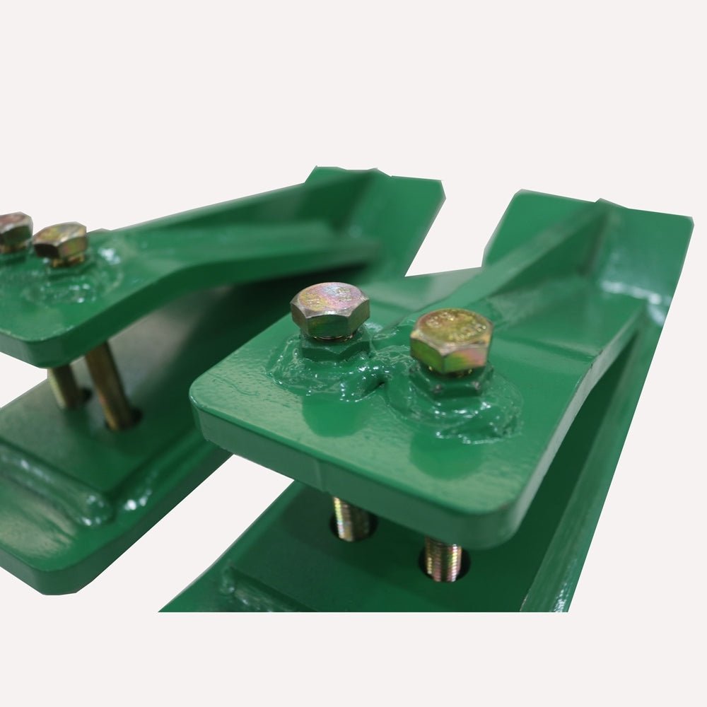 2 Pcs Tractor Bucket Protector Ski Edge Protector 11" Long Turf Tamer Skid Protector - Fab Heavy Parts
