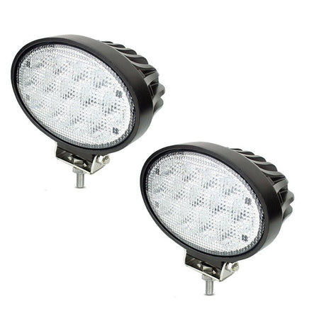 2 PCS Work Flood Light 87584890 for New Holland Loader B110C B95C B95CTC - Fab Heavy Parts