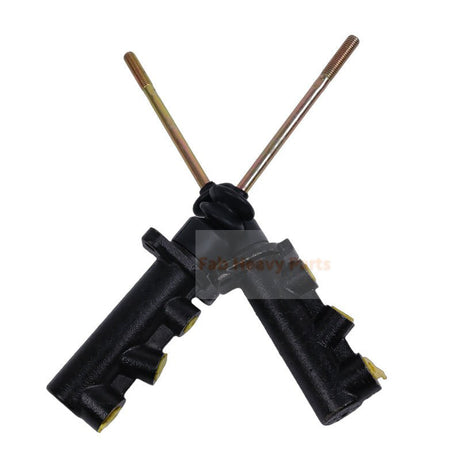 2 Piece Brake Master Cylinder 15/908200 for JCB Backhoe Loader 3CX 4C 4CN 4CX 5CX - Fab Heavy Parts
