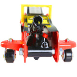 2 Ton Low Profile Heavy Duty Steel Racing Floor Jack with Single Piston Quick Lift Pump Lifting Range 3.3" - 15.2" - Fab Heavy Parts