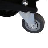 20 Gallon Low Profile Oil Drainer with Electric Pump - Black - Fab Heavy Parts