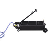 20 Gallon Low Profile Oil Drainer with Electric Pump - Black - Fab Heavy Parts
