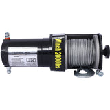 2000lb 12V Electric Winch Off - Road Waterproof Steel Cable - Fab Heavy Parts